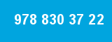 978 830 37 22